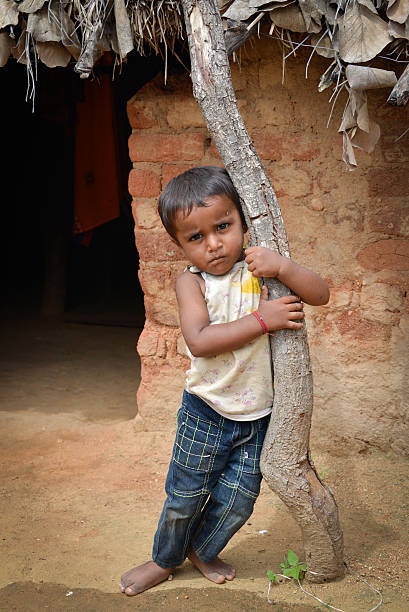indian rural kid